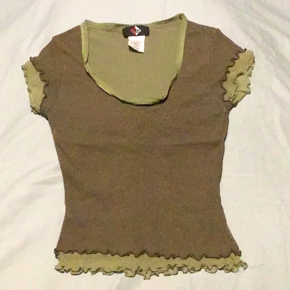 Vintage 90’s No Boundaries Mesh Top